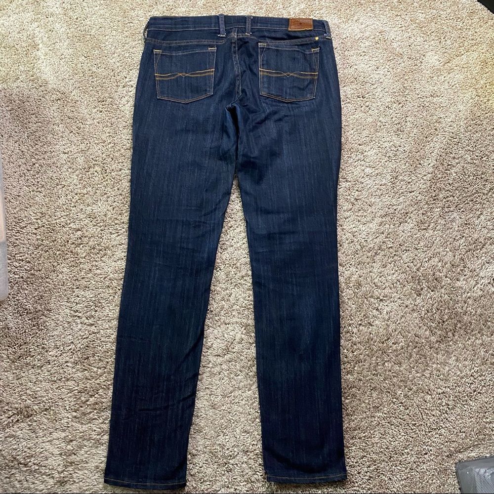 Lucky Brand Charlie Skinny Jeans Dark Denim 8 / 29 Regular - Picture 6 of 7